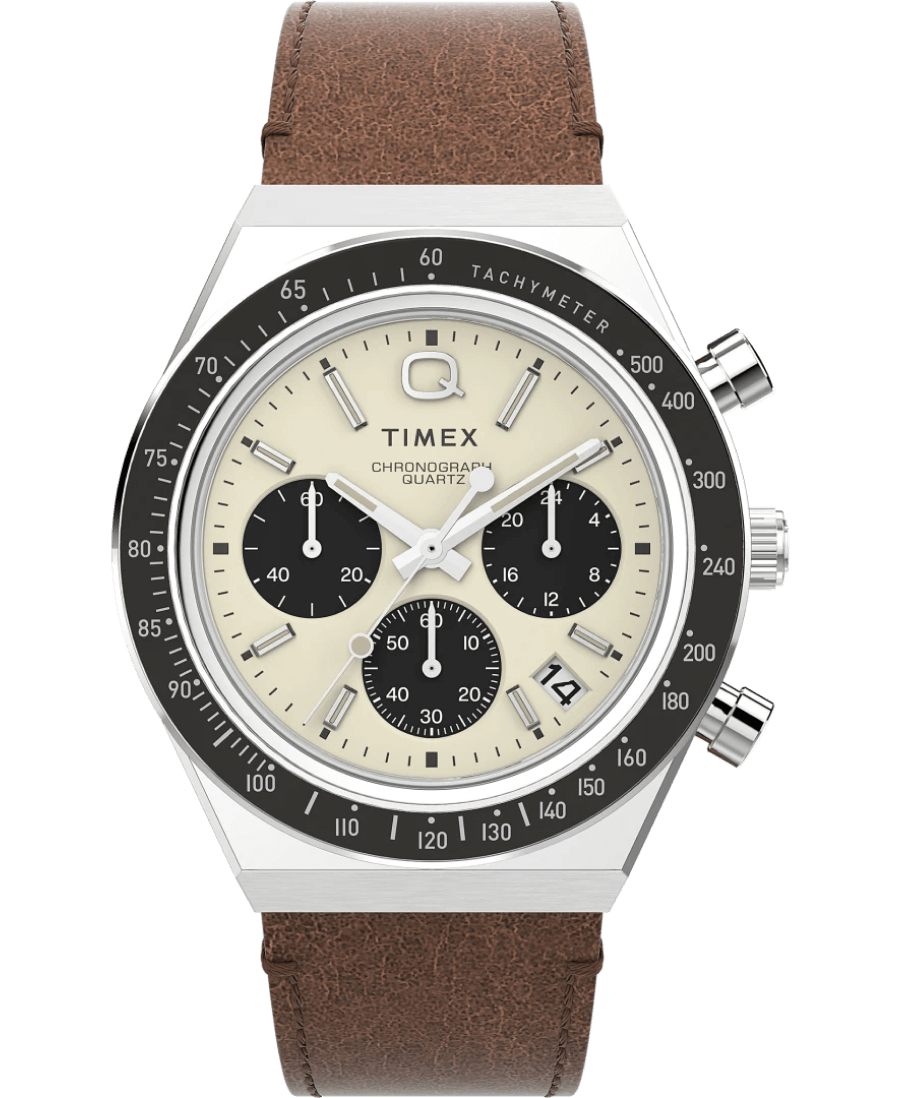 Leather Strap Watch